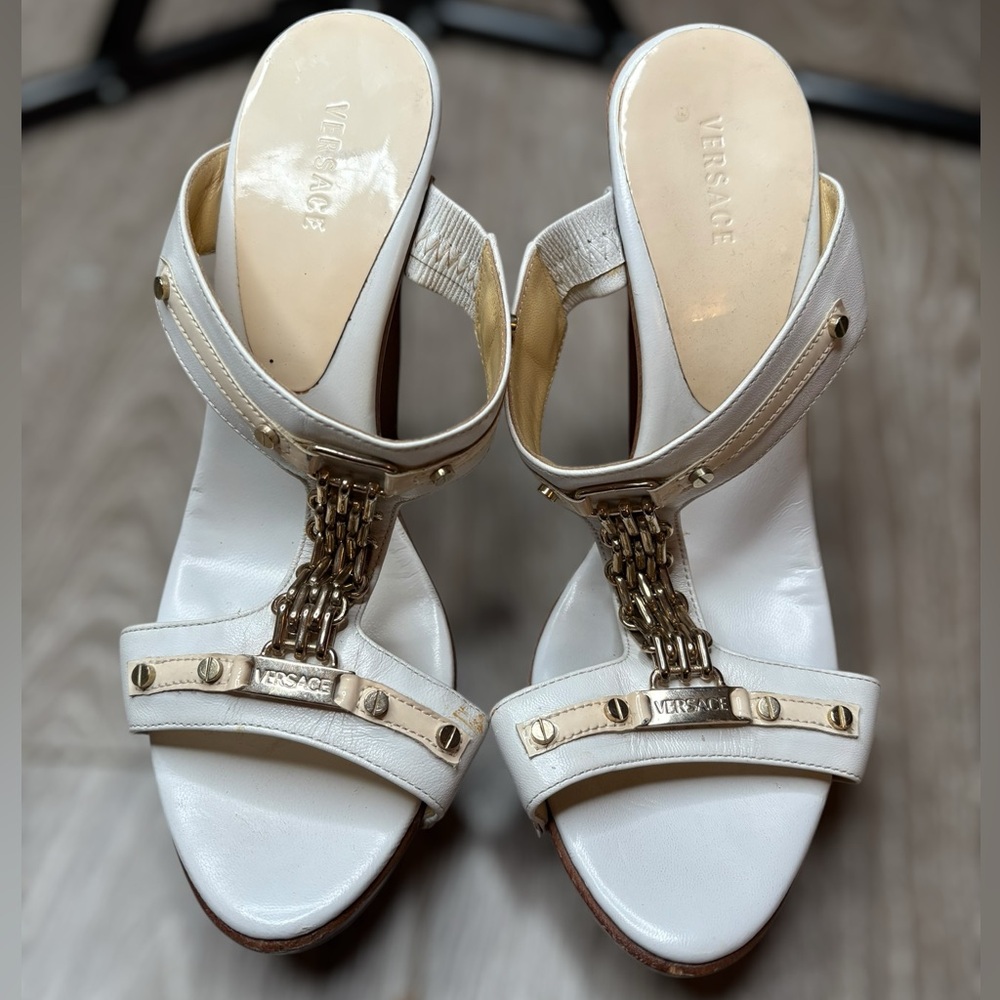 Versace Women's White Sandals